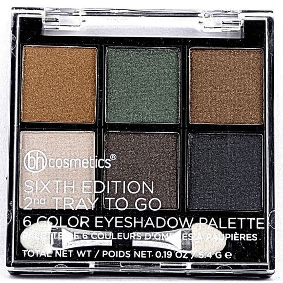 Bh Cosmetics Eyeshadow Palette, Sixth Edition, 2nd Tray To Go - Picture 1 of 1